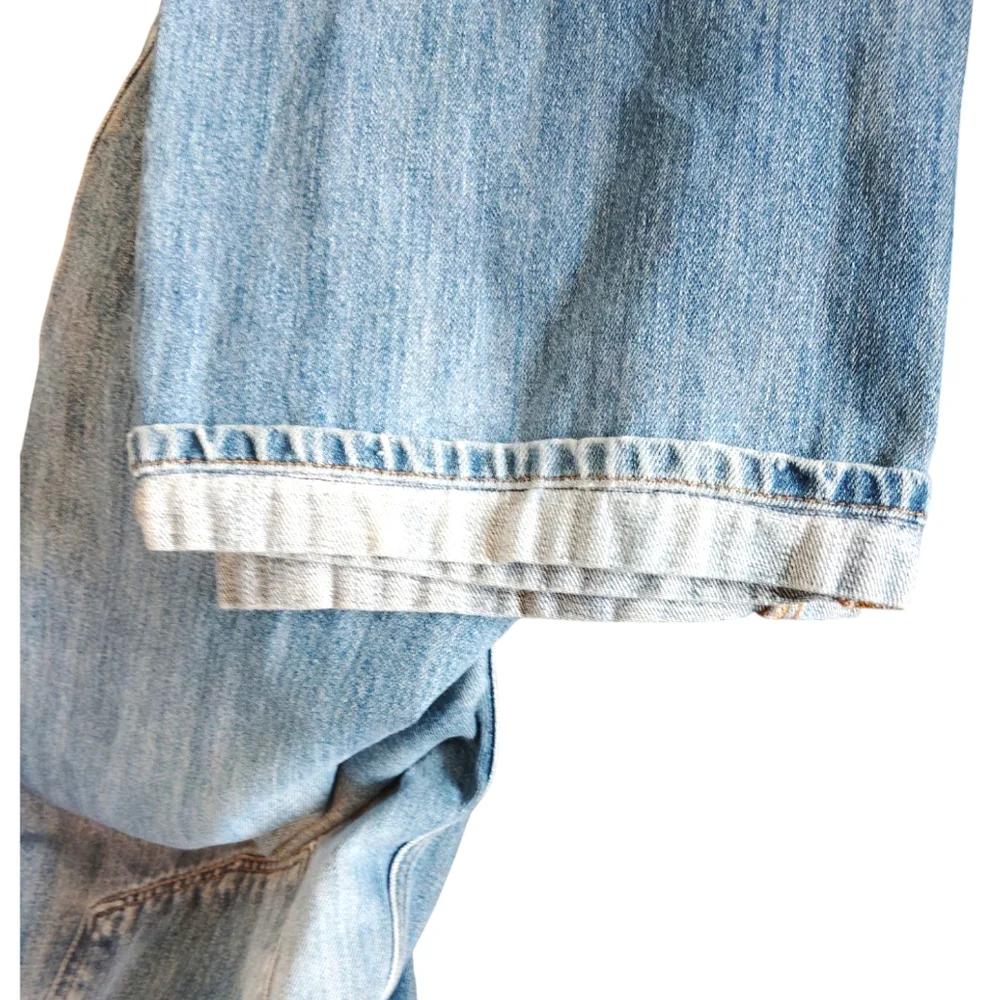 American Eagle Outfitters Button-Fly Denim Blue Jeans sz‎ 40